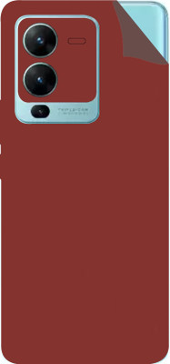 AsSkin Vivo V25 Pro 5G, vivo v25 pro 5g Mobile Skin(Ultra Mahroon Matte With High Gloss Finish).)