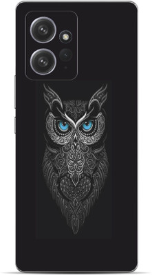 VYBE The Smart Choice Redmi Note 12 Owl Mobile Skin Mobile Skin(Raisin Black 29)