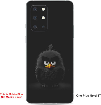 VYBE The Smart Choice One Plus Nord 8T Angry Bird Embossed Mobile Skin(Iridium 29)