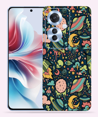 OggyBaba OggyBaba Oppo Reno 11f Mobile Skin(Space Graffiti)
