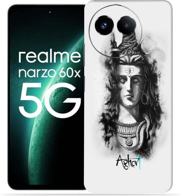 OggyBaba Realme Narzo 60X 5g Mobile Skin(Mahadev Trident)