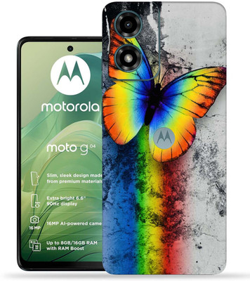 OggyBaba Moto G04 Mobile Skin(Butterfly)