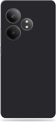 SkinoMania Realme GT 6T Mobile Skin(Matte Black)