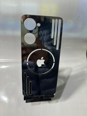 TWUAOP VIVO T3 LITE (5G) MIRROR BACK PANNEL ACRYLIC SHEET Mobile Skin(Silver)