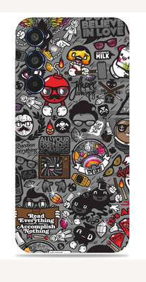 WeCre8 Skin's Samsung Galaxy M35 5G Mobile Skin(Zombie Graffiti)