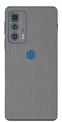 Vcare GadGets Moto Edge 20 Pro Mobile Skin(Silver)