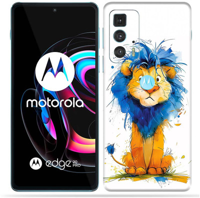 OggyBaba OggyBaba Moto Edge 20 pro Mobile Skin(Little Lion)