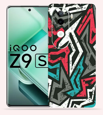 OggyBaba Vivo Iqoo Z9s 5g Mobile Skin(Abstract Mad Angle)