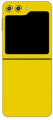 Vcare GadGets Samsung Galaxy Z Flip5 5G Mobile Skin(Yellow)