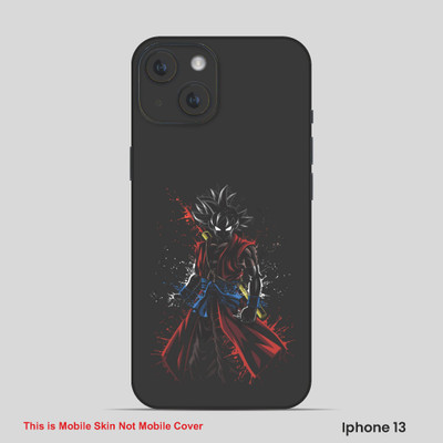 VYBE The Smart Choice iPhone 13 Naruto Embossed Mobile Skin(Wine Berry 14)
