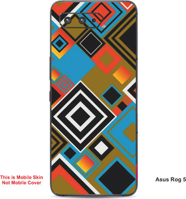 VYBE The Smart Choice Asus Rog 5 Pattern Embossed Mobile Skin(Sandy Taupe 1)