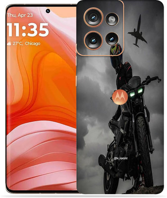 OggyBaba Moto Edge 50 Mobile Skin(MT 15 Rider)