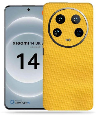 SkinoMania Xiaomi 14 Ultra Mobile Skin(yellow CF)