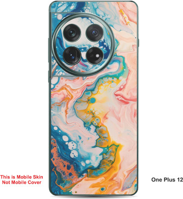 VYBE The Smart Choice One Plus 12 Art Embossed Mobile Skin(Gravel A13)