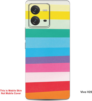 VYBE The Smart Choice Vivo V25 Pattern Embossed Mobile Skin(Jellyfish 4)