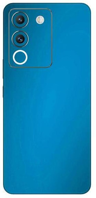 Vcare GadGets Vivo Y200 5G Mobile Skin(Metallic Light Blue Shining)