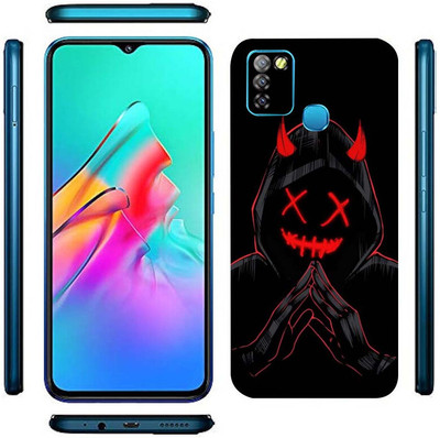TJ CREATION Infinix Smart 5 Mobile Skin(Superr BLACKY Skin With HiighQuality Matte Finish...0.)