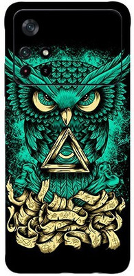 AsSkin Poco M4 Pro, poco m4 pro Mobile Skin(Ultra Super Angry Owl With High Matte Finish.)