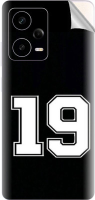 tiddler Xiaomi Redmi Note 12 Pro Plus Mobile Skin(Black)