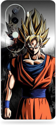 SkinoMania vivo v40e 5g Premium Vinyl Mobile Skin (Multicolor) Mobile Skin(Shadow Goku)