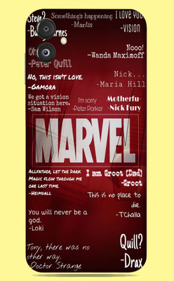 SkinoMania Samsung Galaxy F14 5G Mobile Skin(Multicolor Typo-Marvel)