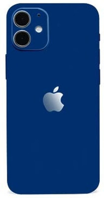 TJ CREATION Apple iPhone 12 Mobile Skin(Superr Dark Grey Skin With HiighQuality Matte Finish...to)