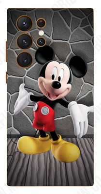 Pochanki Samsung S23 Ultra 5G Mobile Skin(Ultra Super Smiley Mickey Skin With Matte Finish.)