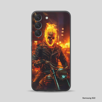 VYBE The Smart Choice Samsung S22 Raider Bike Mobile Skin Mobile Skin(Yellowish Orange 31)