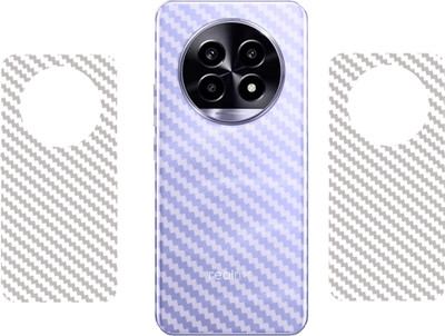 DVANK REALME 14 PRO LITE 5G, || 3D CARBON FIBER ULTRA-THIN BACK LAMINATION || Mobile Skin(TRANSPARENT)