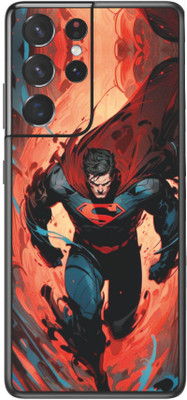VYBE The Smart Choice galaxy s21 ultra Superman Mobile Skin Mobile Skin(Black 614)