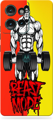 WeCre8 Skin's Motorola Edge 50 5G Mobile Skin(Best mode gym)