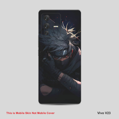 VYBE The Smart Choice Vivo V23 Kakashi Mobile Skin Mobile Skin(Tealish Blue 06)
