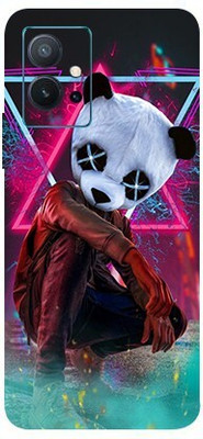 TJ CREATION VIVO T1 5G Mobile Skin(Panda Party Mood Skin With High Matte Finish.)