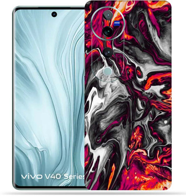 OggyBaba OggyBaba Vivo V40 5g Mobile Skin(Colorful Lava)