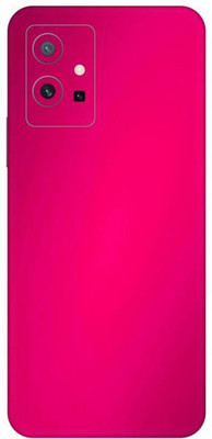 Vcare GadGets Metallic Pink Shining vivo T1 5G Mobile Skin(Metallic Pink Shining)