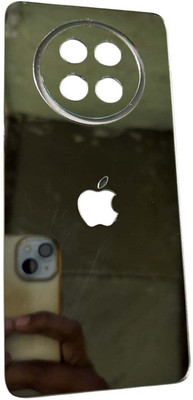TWUAOP REALME 12X 5G MOBILE SKIN BACK PANNEL ACRYLIC SHEET Mobile Skin(Silver)