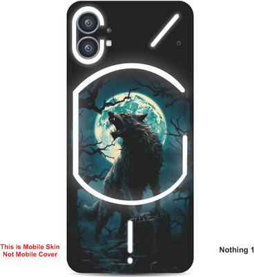VYBE The Smart Choice Nothing 1 Cat Embossed Mobile Skin(Multi Colour 5)