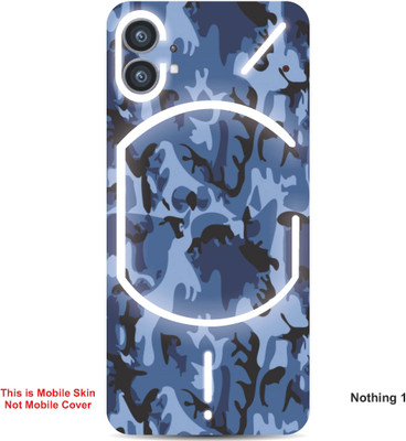 VYBE The Smart Choice Nothing 1 Camouflage Embossed Mobile Skin(Judge Grey 1)