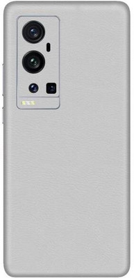 Vcare GadGets Vivo X60 Pro Plus Mobile Skin(Leather White)