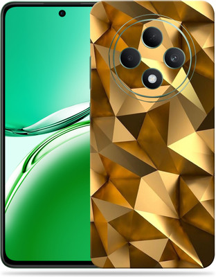 WeCre8 Skin's OPPO F27 5G Ultra Premium Vinyl Mobile Skin (Multicolor) Mobile Skin(Golden-poly)