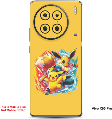 VYBE The Smart Choice Vivo X90 Pro Pokemon Embossed Mobile Skin(Sandstorm B15)