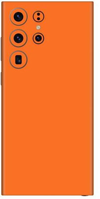 Vcare GadGets Samsung Galaxy S23 Ultra 5G Mobile Skin(Orange)