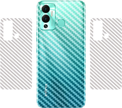 BERRIES INFINIX HOT 12 PLAY || BACK LAMINATION (PACK OF 2), INFINIX HOT 12 PLAY Mobile Skin(TRANSPARENT)