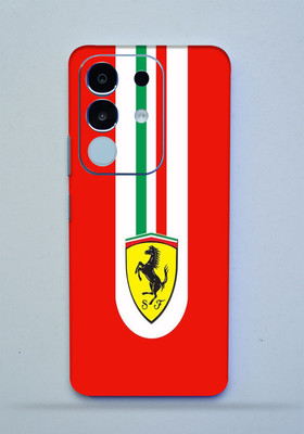Gizmo Wraps Iqoo Z10x 5g Mobile Skin(Red Ferrari)