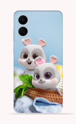 OggyBaba Samsung S25 edge 5g Mobile Skin(Cute Rabbit)
