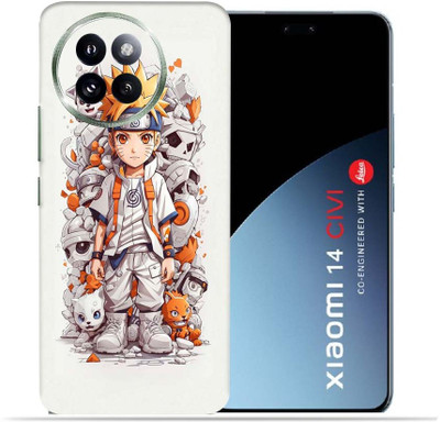 OggyBaba Xiaomi 14 Civi Mobile Skin(Kakashi Friend)