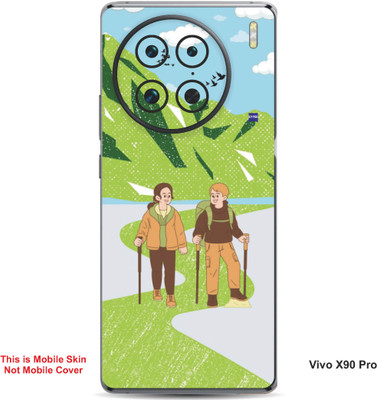 VYBE The Smart Choice Vivo X90 Pro Naturel Mobile Skin(Android Green 17)