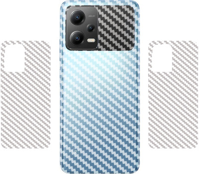 BERRIES POCO X5 5G || 3D CARBON FIBER ULTRA-THIN BACK LAMINATION || Mobile Skin(TRANSPARENT)