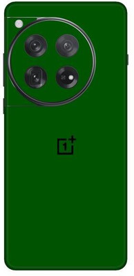 Vcare GadGets Green Glossy OnePlus 12 5G With Logo Mobile Skin(Green Glossy)