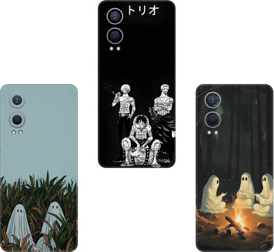 SKINFACTORY TECNO SPARK 8 PRO(PACK OF 3)Camera&Back Protector Premium Vinyl Mobile Skin(Multicolor)